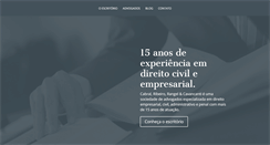 Desktop Screenshot of crc.adv.br